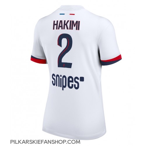 Koszulka piłkarska Paris Saint-Germain Achraf Hakimi #2 Strój wyjazdowy dla kobiety 2025-26 tanio Krótki Rękaw Koszulka piłkarska Paris Saint-Germain Achraf Hakimi #2 Strój wyjazdowy dla kobiety 2025-26 tanio Krótki Rękaw